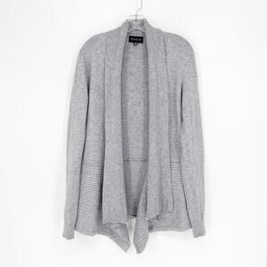 Premise Open Front Gray Cardigan Size XL